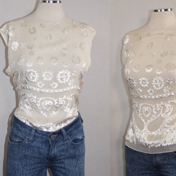 Marian Clayden Silk Blouse - Picture 1 of 13